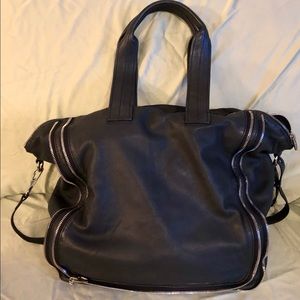 Alexander Wang Black Leather Trudy Tote
